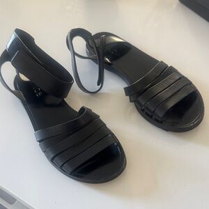 Vince black sandals